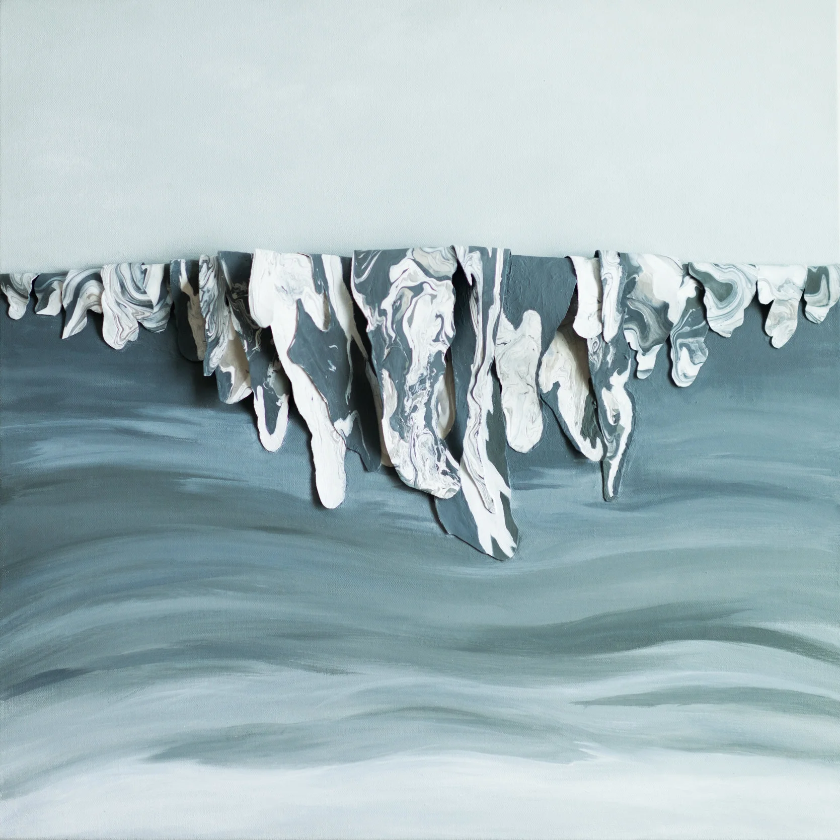 “Crest from Within” | 24x24 | Original Painting