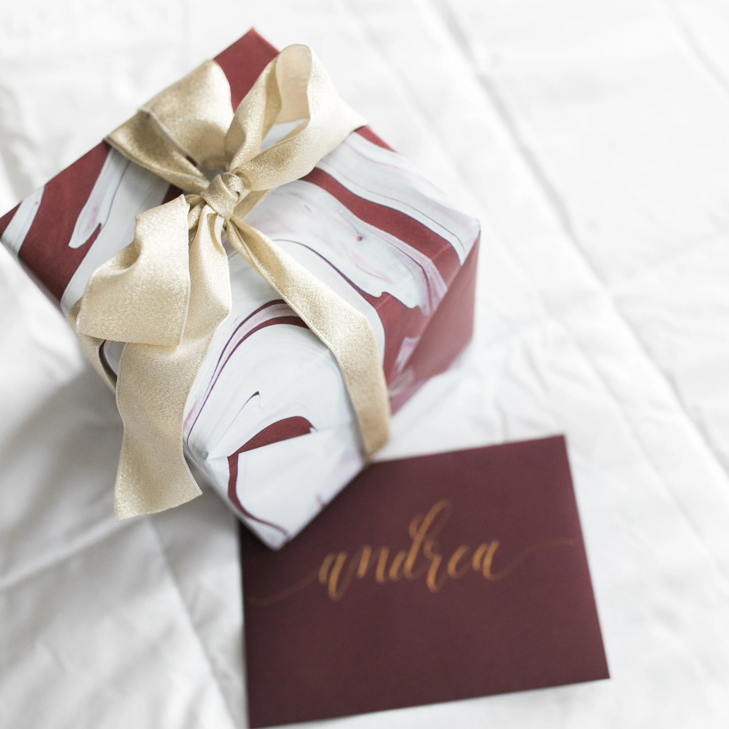 "Rosy Cheeks" Gift Wrap - 3 Sheets 