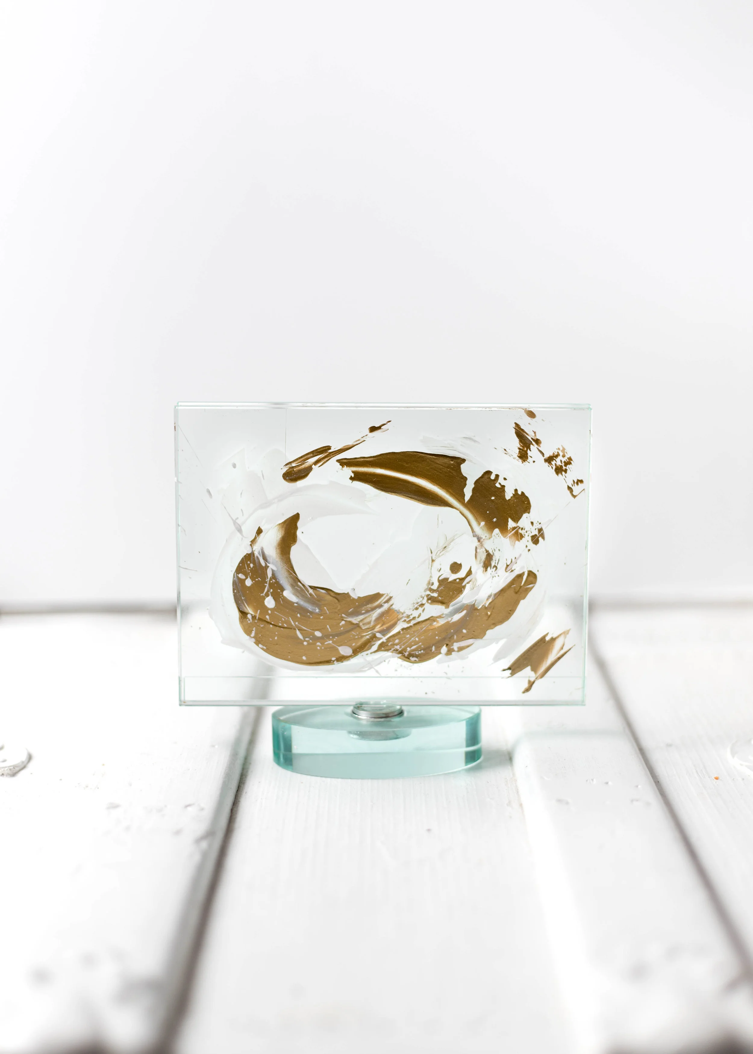 Original Art "My Soul to Keep" on 4x6 Floating Swivel Frame