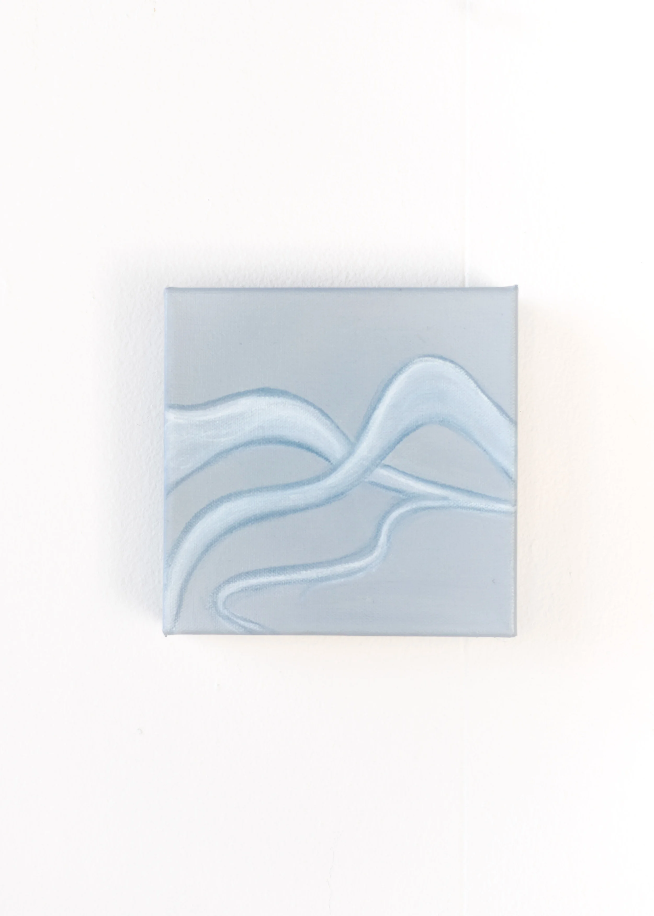 "Bridge In Between" Original Art 6x6