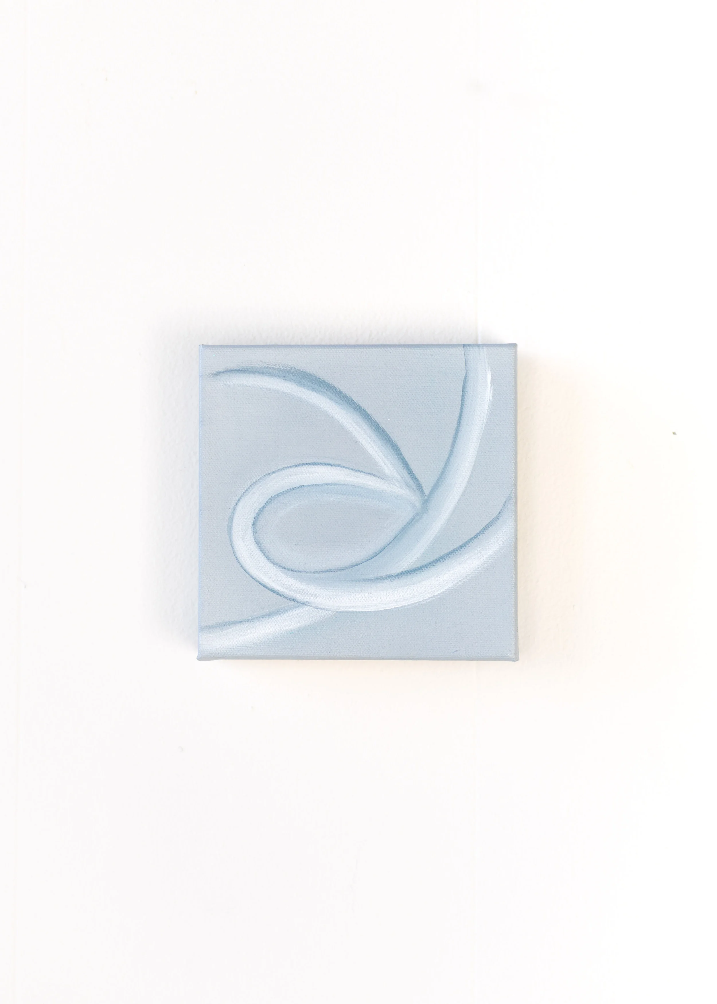 "What Flows, Flows" Original Art 6x6