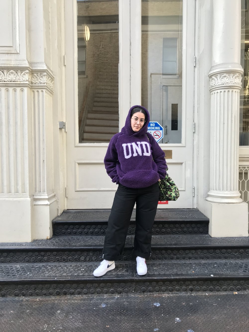 Undefeated sherpa shop pullover hoodie