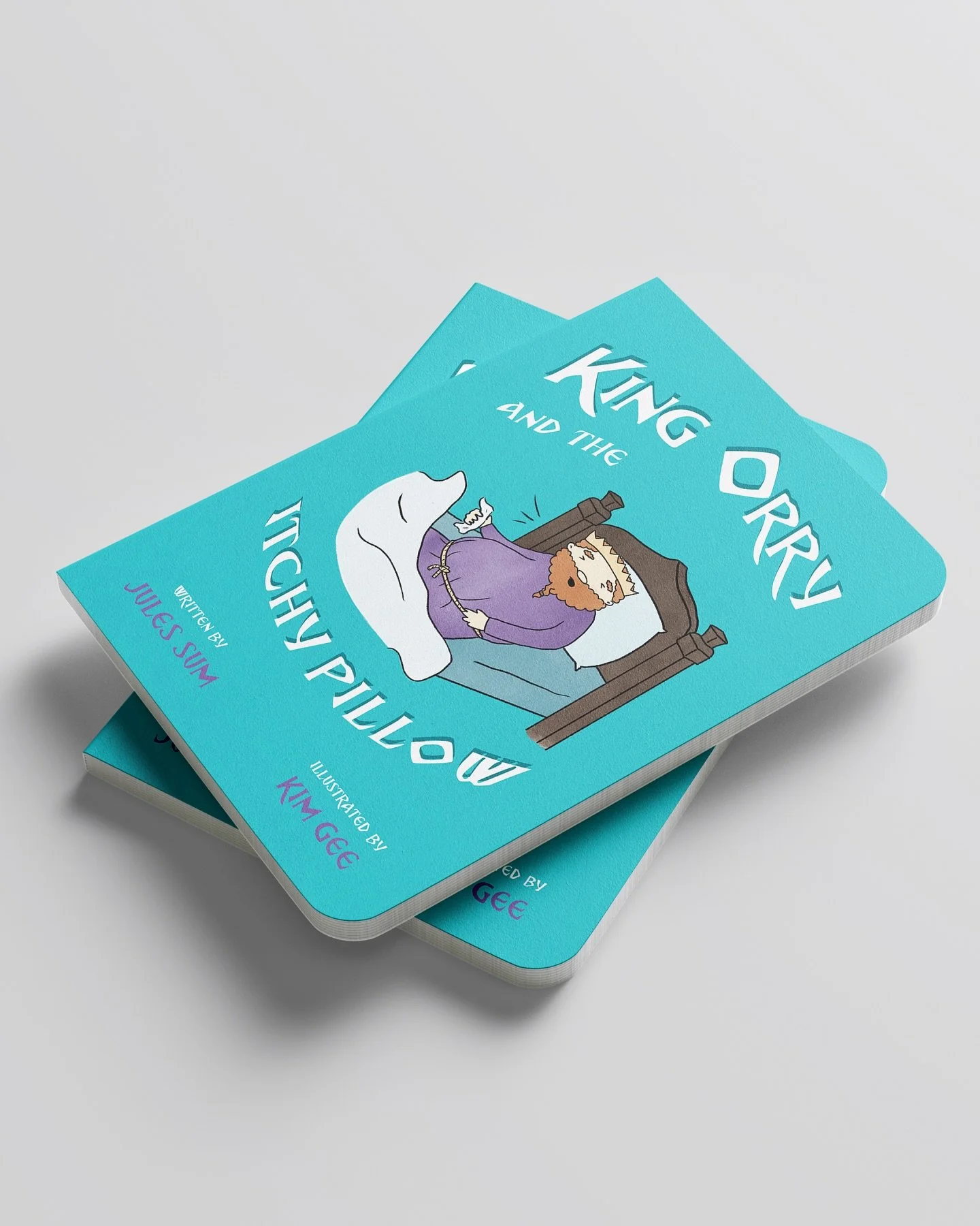 A little throwback project I can&rsquo;t believe I never shared! 👑

Back in 2020 l illustrated the children's book 'King Orry and the Itchy Pillow' by Jules Sum, an allergy awareness advocate and mum to a young daughter with multiple life-threatenin