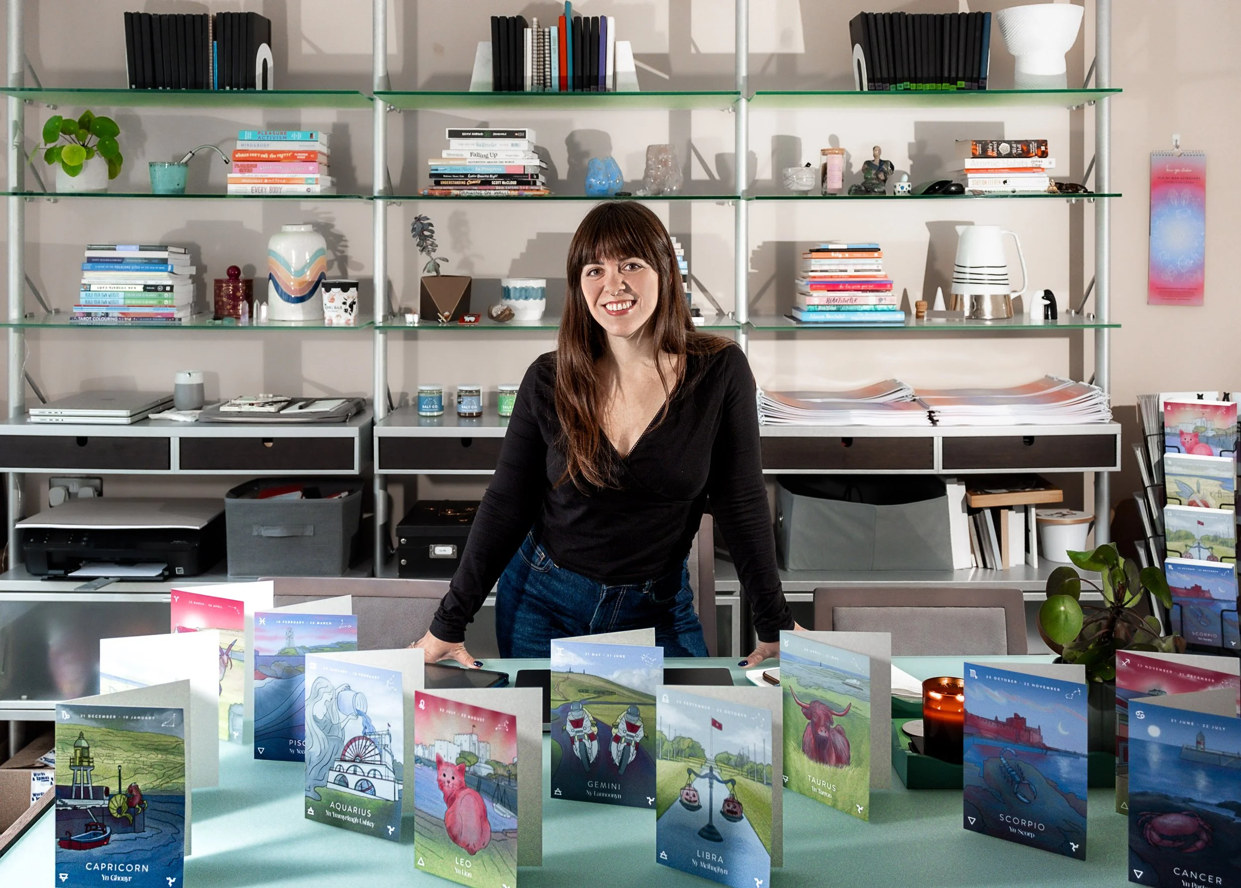 Artist celebrates a busy, bright season at Isle of Man Christmas markets