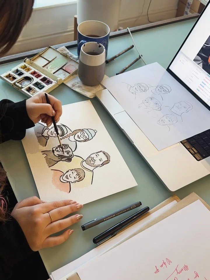 A massive thank you to everyone who ordered a painting from me this Christmas and enabled my annual dining room takeover 😅🥰

In case you missed my December deadline, custom family and pet portraits are now available again in my online shop (and Val