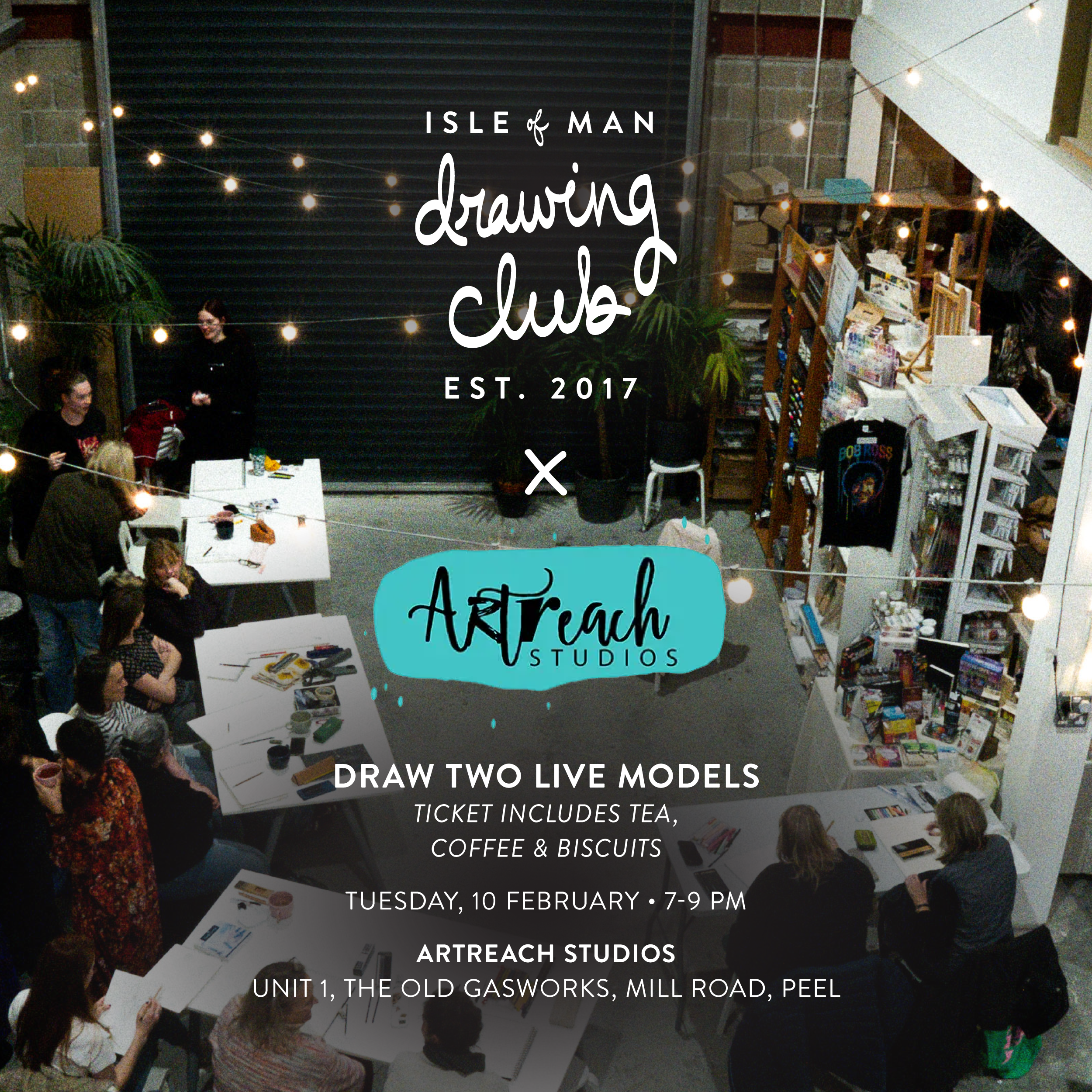 Life Drawing at Artreach Studios: 10 February 2026