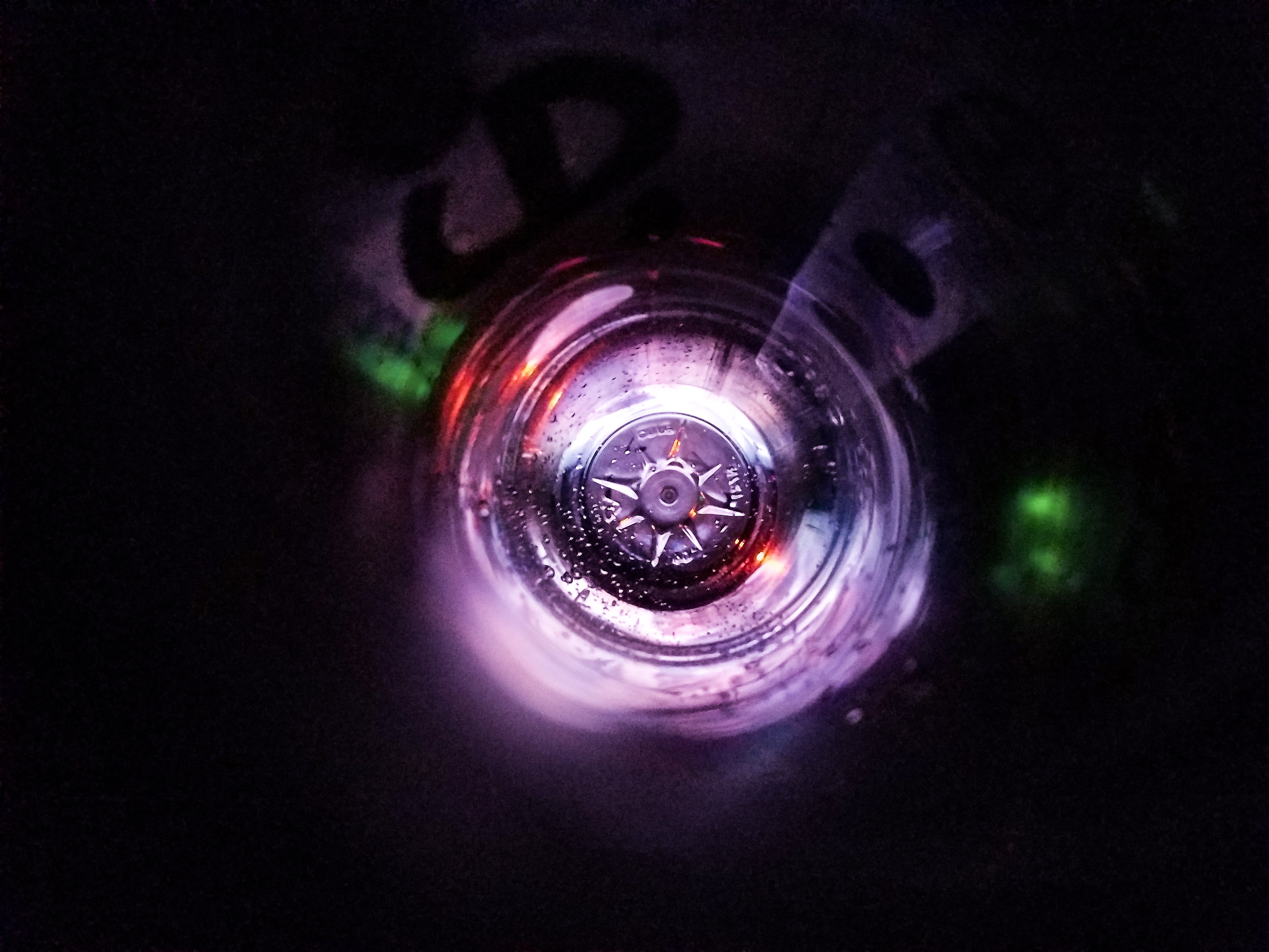Light Throught A Water Bottle (2017)