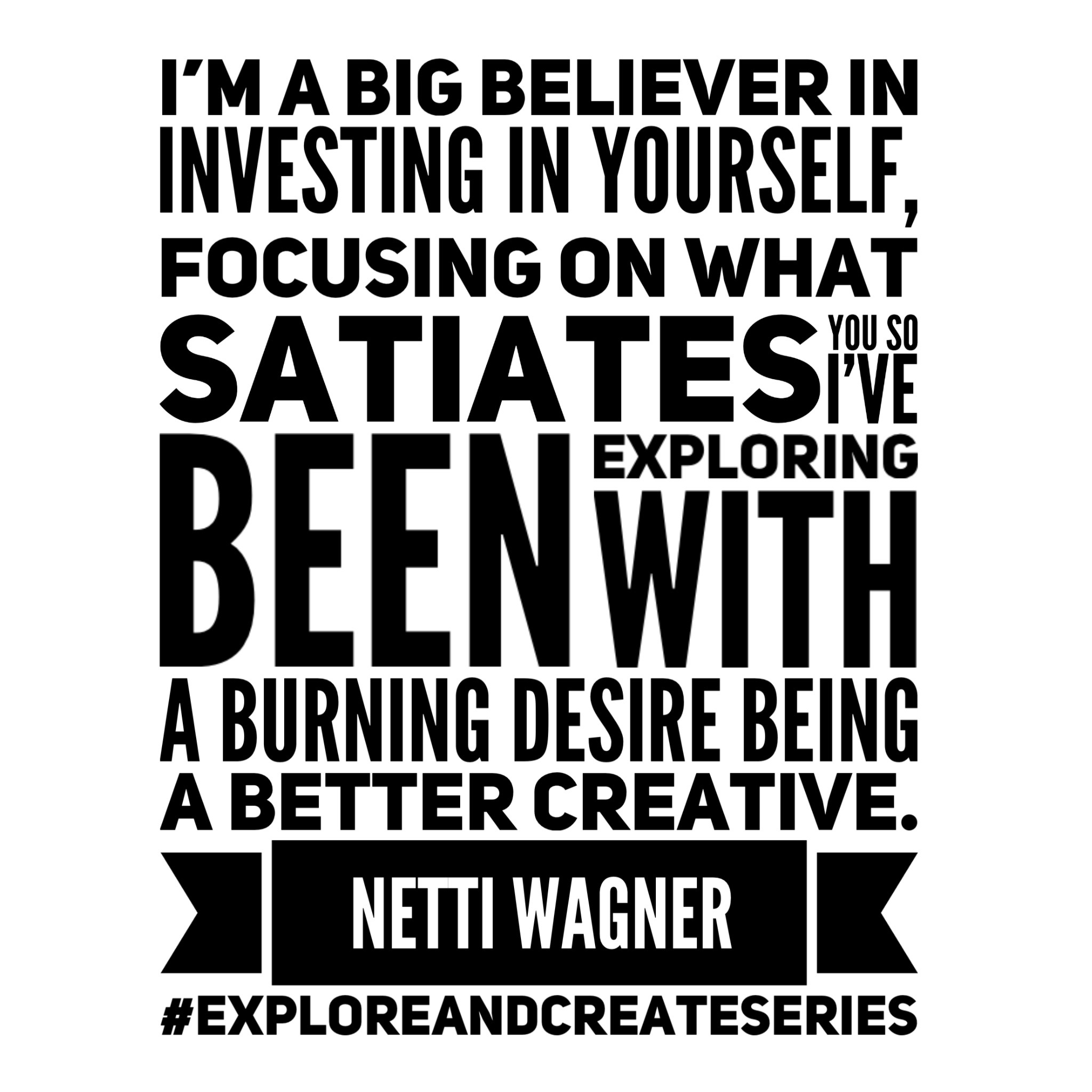 What are you passionate about? I’m passionate about conceptual arts, innovative thinking and fearless doers, and there are so many fearless doers I admire. I also love learning. I’ve historically found something new to study every few years. What are you working on at the moment & what led you to your latest project? I’ve got a lot of projects on the go. Its part of my perpetual exploration of finding things that resonate with me. I love painting and screen printing and have a series of ceramic vessel studies, which I aim to develop into a A2 poster series. I’ve written a kids book and have plans for more, between revisiting copy, pushing them to agents, editors and publishers. I’ve been having loads of fun dressing up as my female hero’s in an ‘inspirational women series’ featuring on my Insta feed, a vehicle to explore my own identity. I’m in a really fun Art Club with a small group of the loveliest people. We all take turns in setting a different theme each month, and then we present our projects to each other. It’s like art school projects without the HECS debt. Late last year I develop a series of awards for losers, called Winning Losers. Originally, the Winning Losers awards was a concept that I started exploring as I needed to convince myself first that putting my creativity out there, without fear of failure was possible, and I desperately wanted to demonstrate this to my own children. I love word play around the concept, so like my awards say, its OK to be ‘monumentally mediocre, but stubbornly persistent’, even better to be ‘disappointingly crap, but demonstrate extraordinary perseverance’. Then one day in late June this year I was listening to David Whyte, a poet and philosopher, talk about redefining vulnerabilities and it became clear how I could extend the Winning Losers Project by inviting contributors to share their fails and the lessons they’ve learned, redefining failure as a conversation. Instagram is a great medium for short copy so I created a ‘forum of failure’. While still very new, the insights that have been shared to date have been the most humbling and insightful feedback I’ve ever read. I’m so grateful for everyone’s enthusiasm and support for the project, and have more plans to extend the idea.