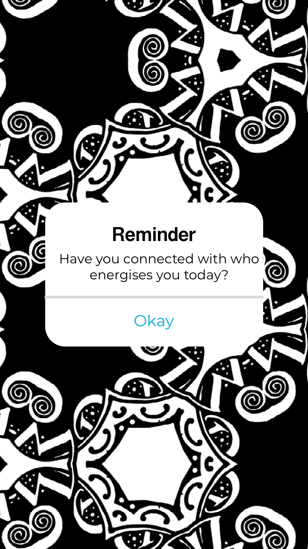 reminder to self series – connections 