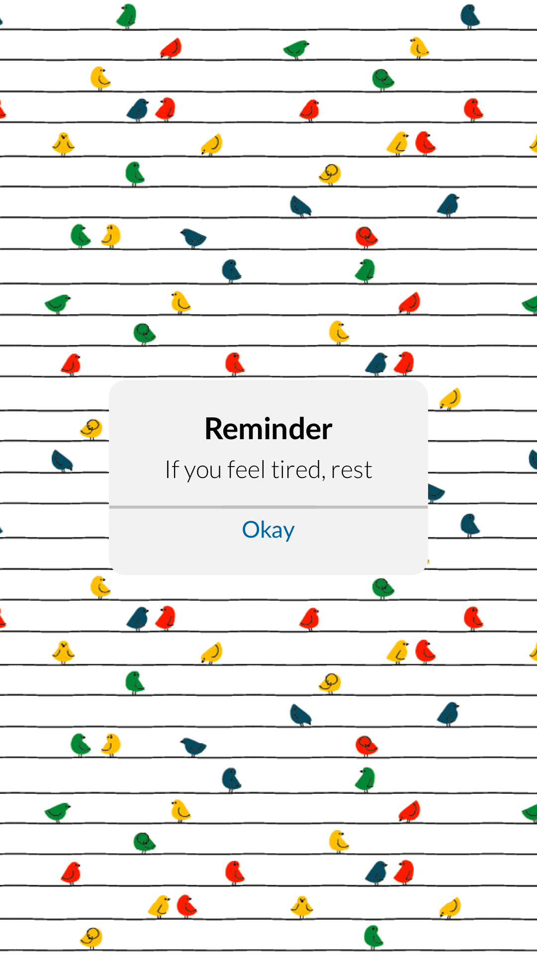 reminder to self: if tired 