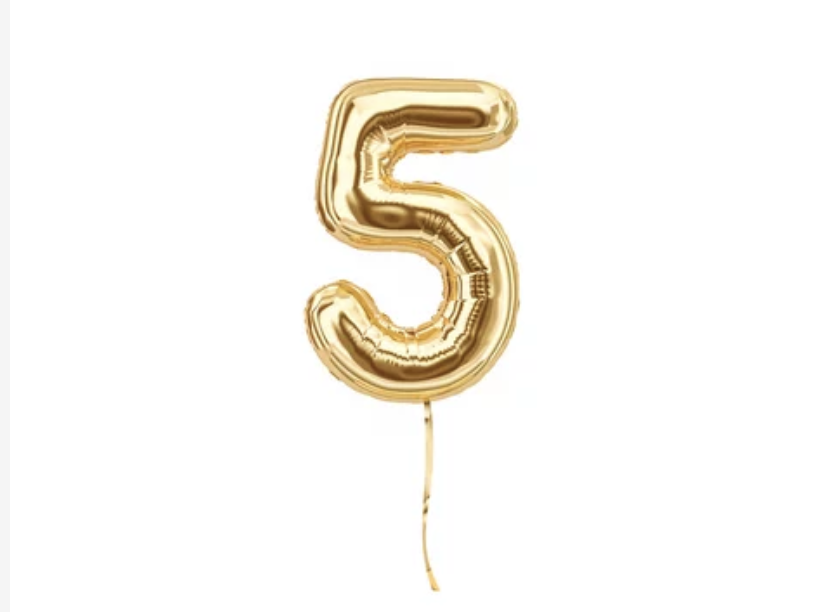 Festive Five: Celebrating 1 Year of Wellbeing Whisperer