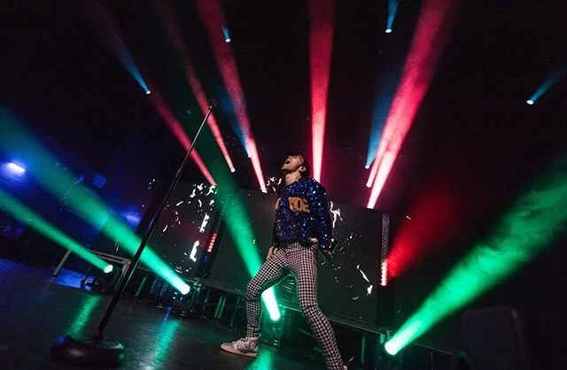 #currentlyontour MAX @maxhellskitchen House of Divine world tour started its US leg back in October. Lighting programming and some visual content creation by MMV Designs. Huge design by @so_midwest_inc to pack a lot of punch into smaller stages and a