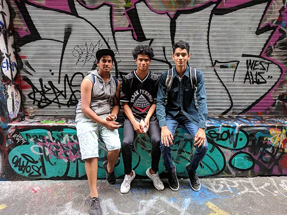 Styling young lads