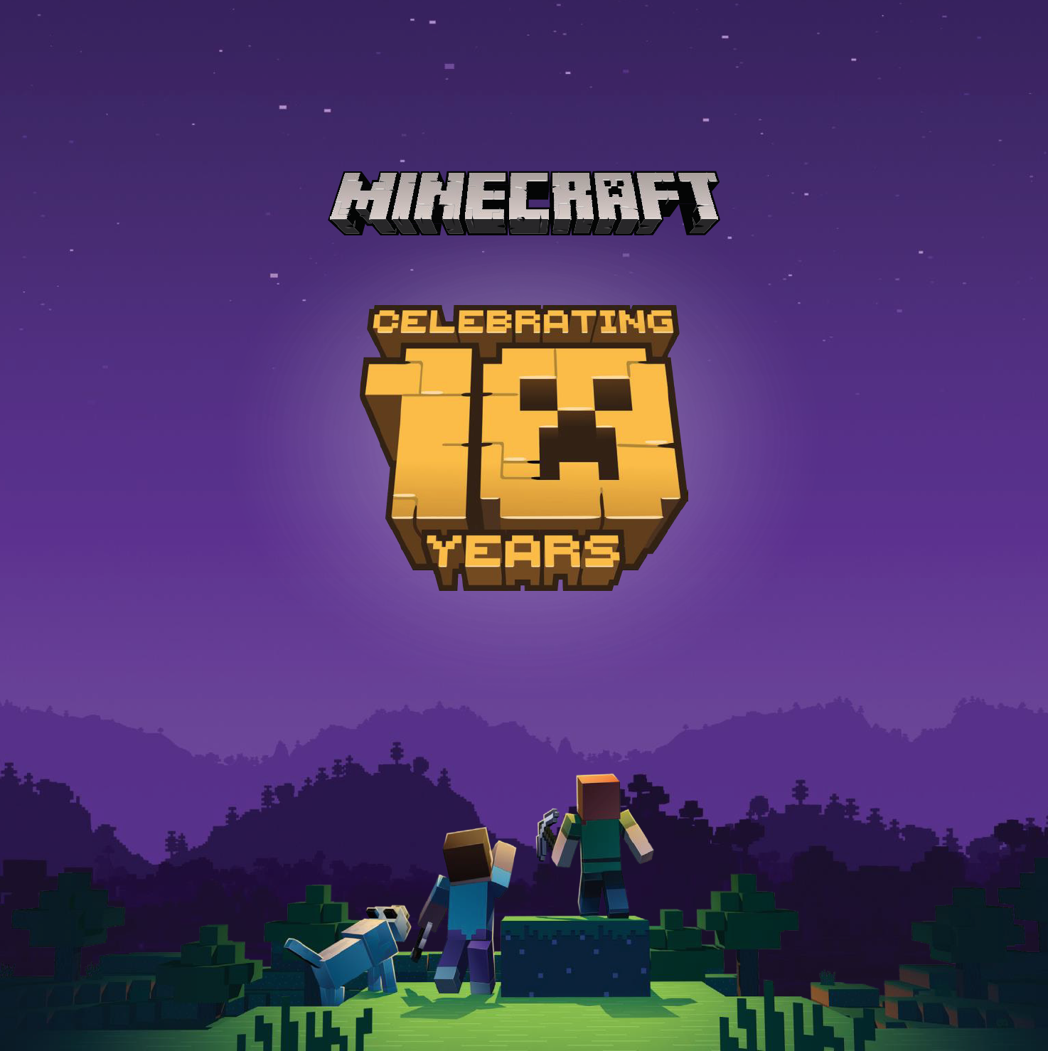 Fonts on X: Celebrating #Minecraft10Years, today's font is the