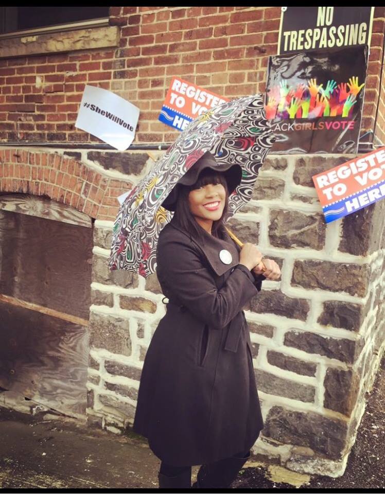 Who am I? I am Nykidra Robinson, a 34 year old Baltimore native and CEO of Black Girls Vote. After graduating from Randallstown High school in 2000, I attended Frostburg State University where I majored in Business Administration with a concentration in Marketing. At Frostburg State University, I became a member of Delta Sigma Theta Sorority Incorporated and one of less than five African American Home Coming queens. Since my graduation there has not been another African American Home Coming queen at that university. Upon graduation I studied in Beijing China for a few months which was one of the best experiences of my life. In 2015 I founded Black Girls Vote after witnessing a series of events which included the Baltimore Uprising after the murder of Freddie Gray. I noticed not only the impact that these events had on my community, but the impact that politics had on these events. I realized the 2016 elections were coming up and this would be the perfect opportunity to galvanize our community to advocate for change through policy. In the first year Black Girls Vote has been to many places such as the Democratic National Convention, the Republican National Convention, and the Formation World Tour to name a few. In the future we hope to expand to college campuses, and create chapters across the country and eventually the world. Who am I? I am a business woman and a philanthropist who has a strong passion for my community in its entirety, but especially Black women.