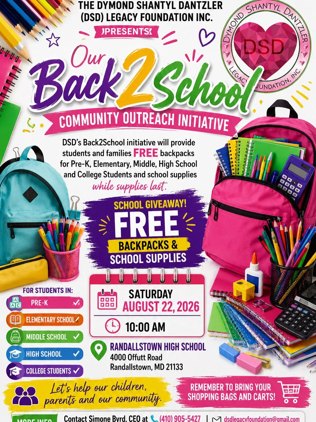 Back2School Community Outreach Initiative 