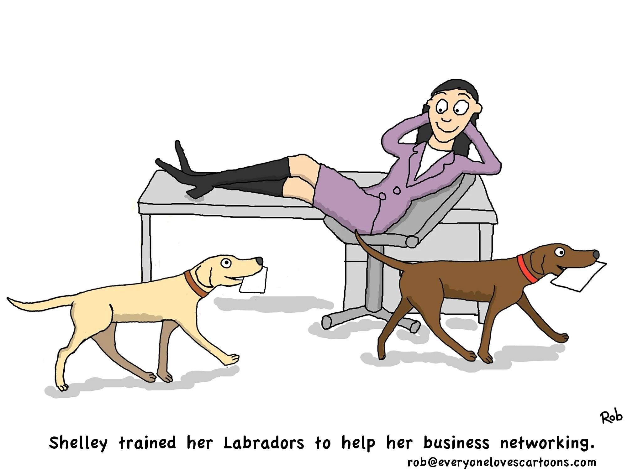 Labrador Retriever Cartoon Blog Everyonelovescartoons Com