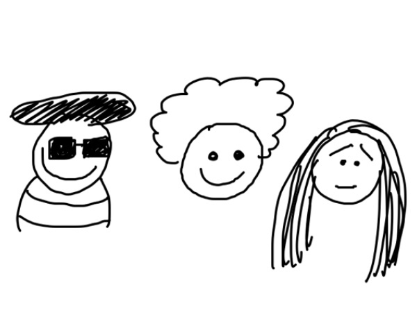 Even simple blobs can easily be given a lot of personality