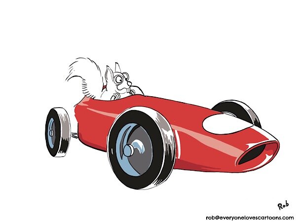 Showing Speed In Cartoons — Showing Speed In Cartoons —