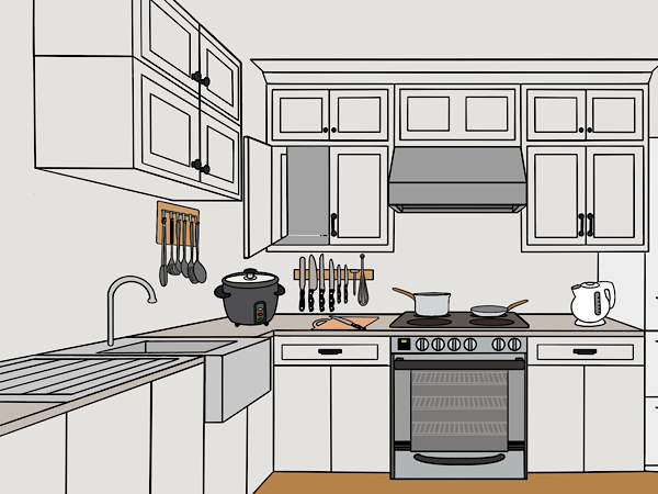 Kitchen Sketch – McCotter Architecture and Design