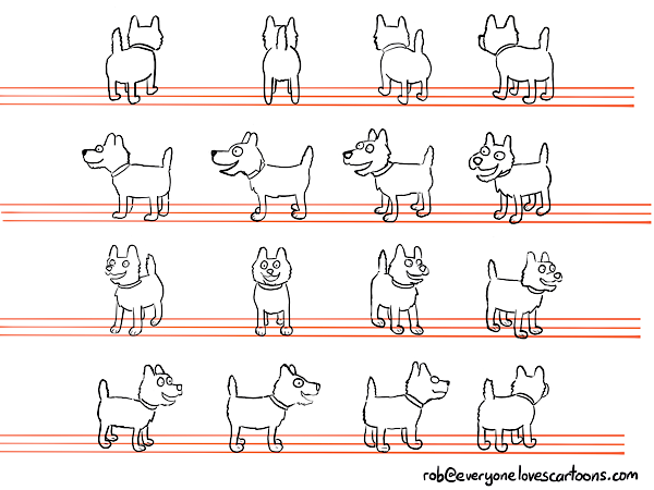 How To Draw Cartoon Dog Paws — 