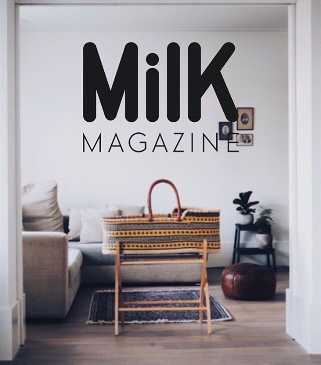 The first outcome of collaborating with the weavers in Ghana, the Uma moses basket, shot in our
living room. 🌿

In the past three years this picture has been shared hundreds of times and now @milk_magazine featured this image along with an interview