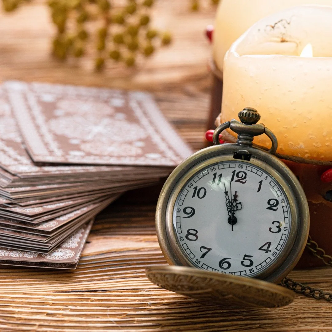 Timing in Tarot readings.