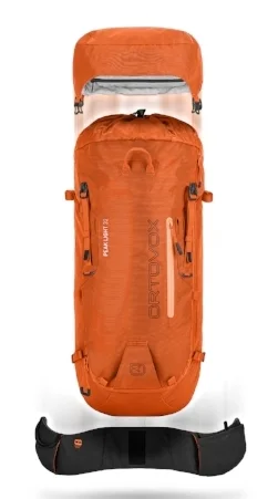 Au choix, un sac complet, ou sa version minimaliste, lorsque chaque gramme compte ou que le baudrier est chargé.