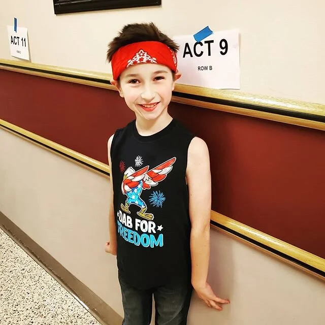 28-FEB-2020: SO PROUD of the boys for ROCKING lip sync night at Franconia. They took it old school and had everyone clapping and singing along. #photoaday2020 #proudpapa #stagedad