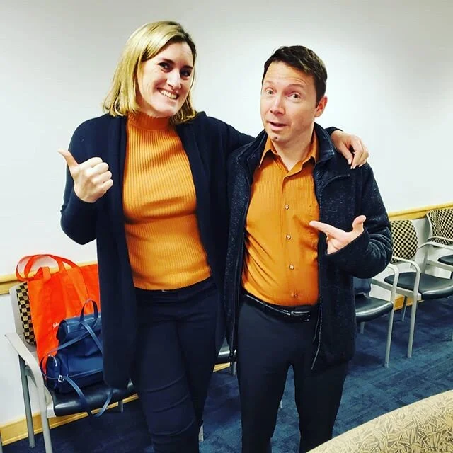 04-MAR-20: When you're locked in a room together for two weeks working on scheduling system development, you start becoming the sake person. #photoaday2020 #orangeisthenewblack