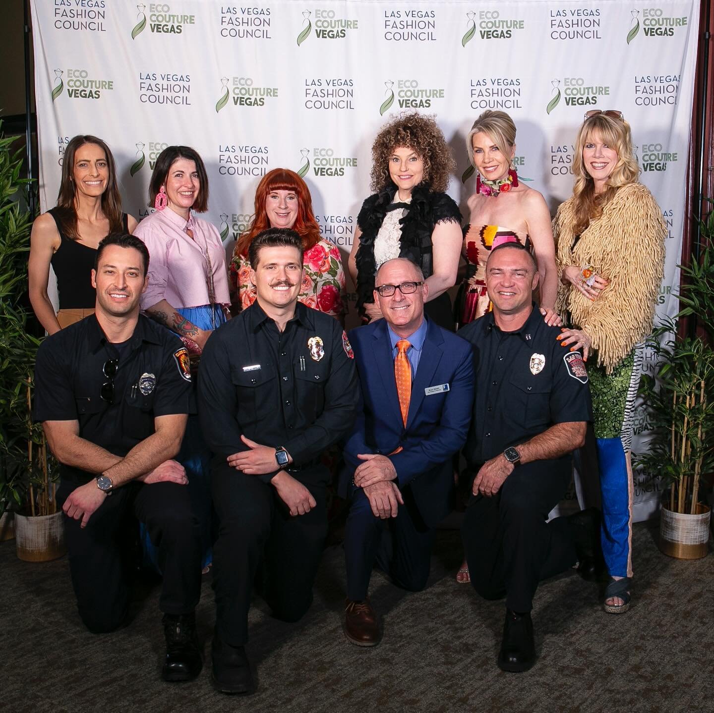 🔥 Look who we spotted at our latest Eco Couture Vegas event&mdash;our brave firefighters! 💪 Please show your support for these real-life heroes by making a donation and voting for them in the Southern Nevada Burn Foundation Firefighter Auction happ