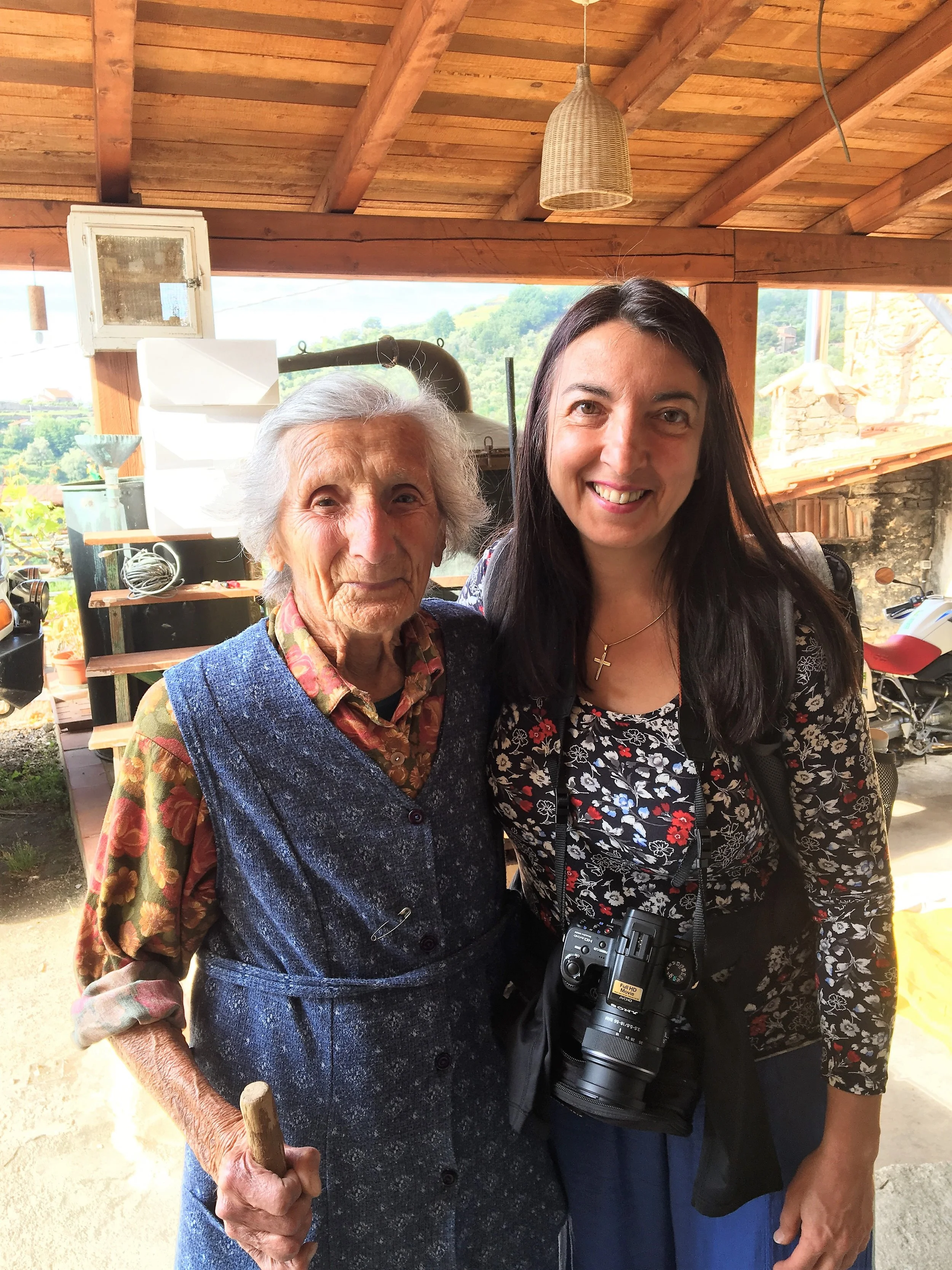 Stefania with Nonna Ines (93 years old)