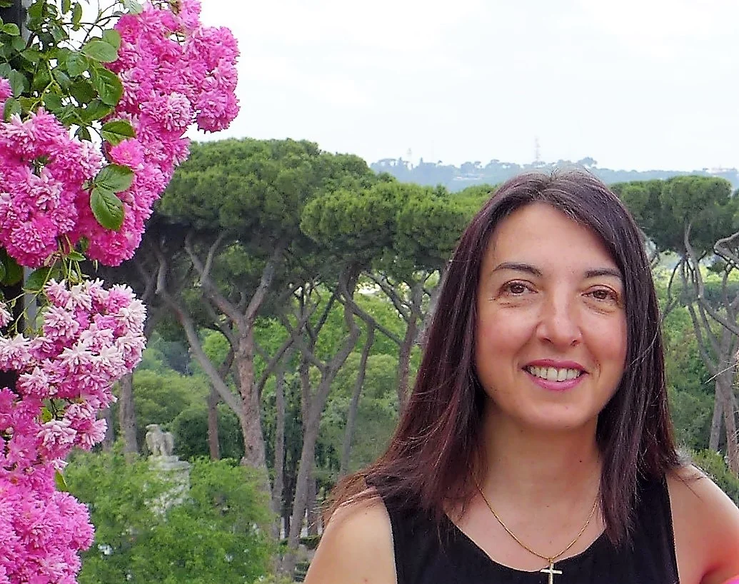 Stefania in Rome - Terrace in front of Villa Borghese