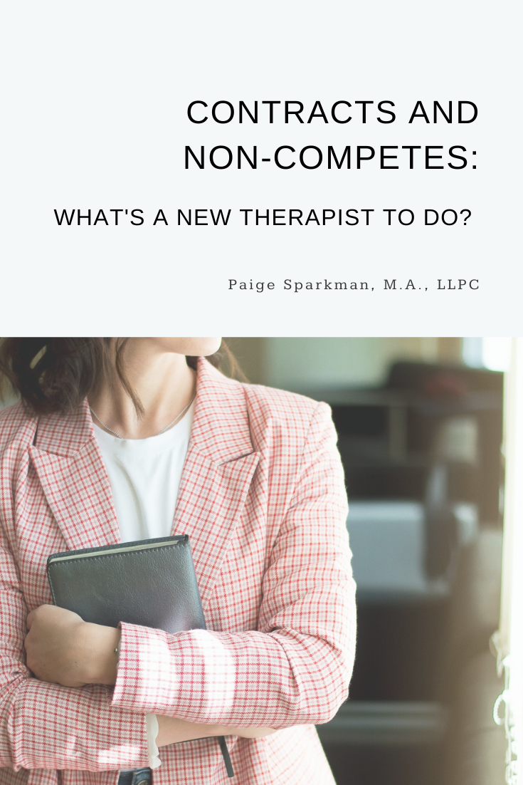 Contracts and Non-Competes: What's a New Therapist to Do?