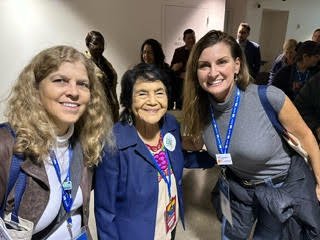 Dolores Huerta w/ Lisa Larkin &amp; Tiffany Sickler