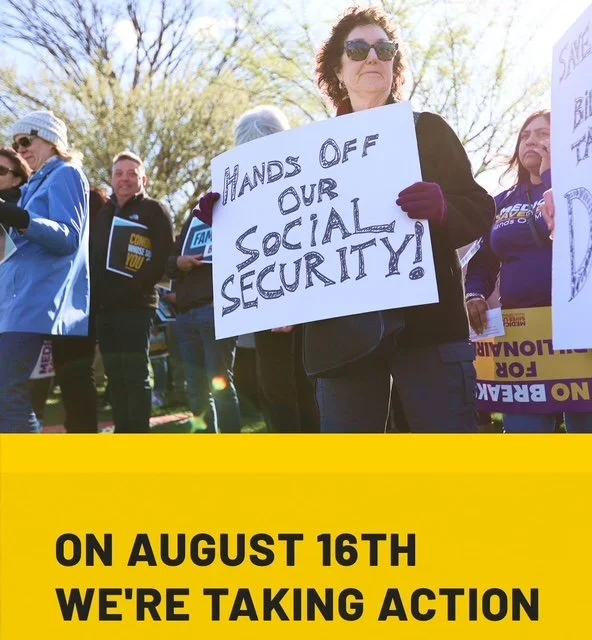Protect Our Checks Rally