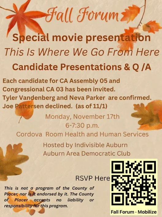 Fall Candidate Forum