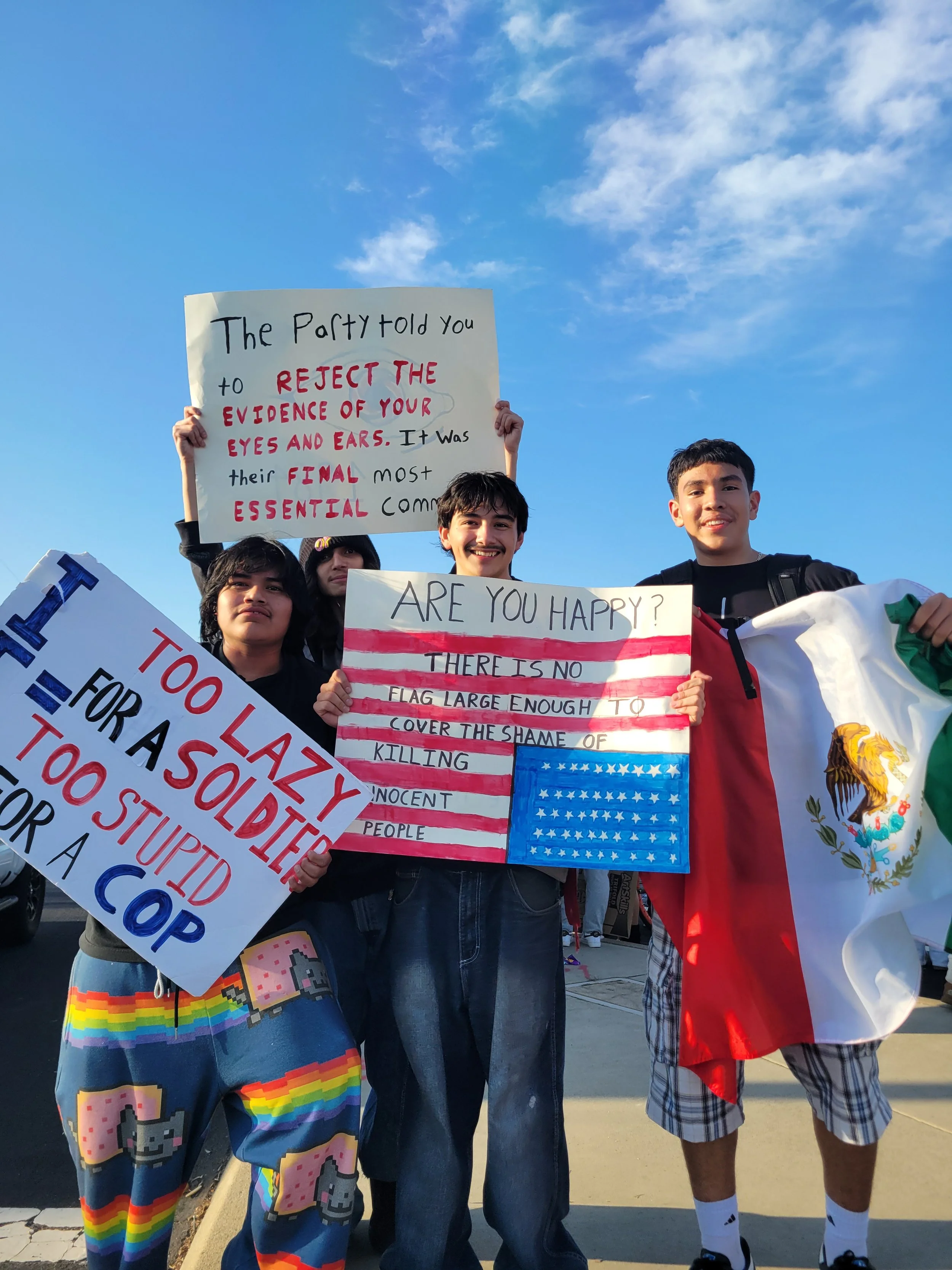 Placer County Students Exercise Their Constitutional Rights; Local GOP Gets Mad