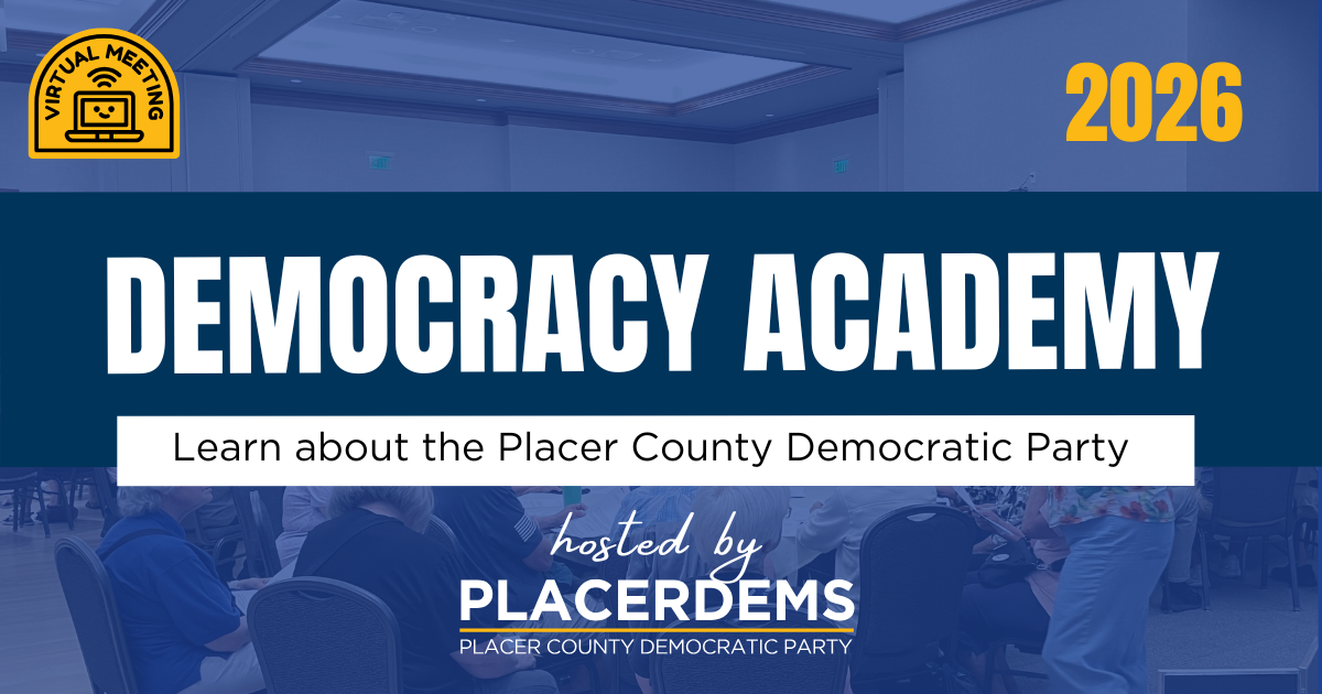 PlacerDems Democracy Academy