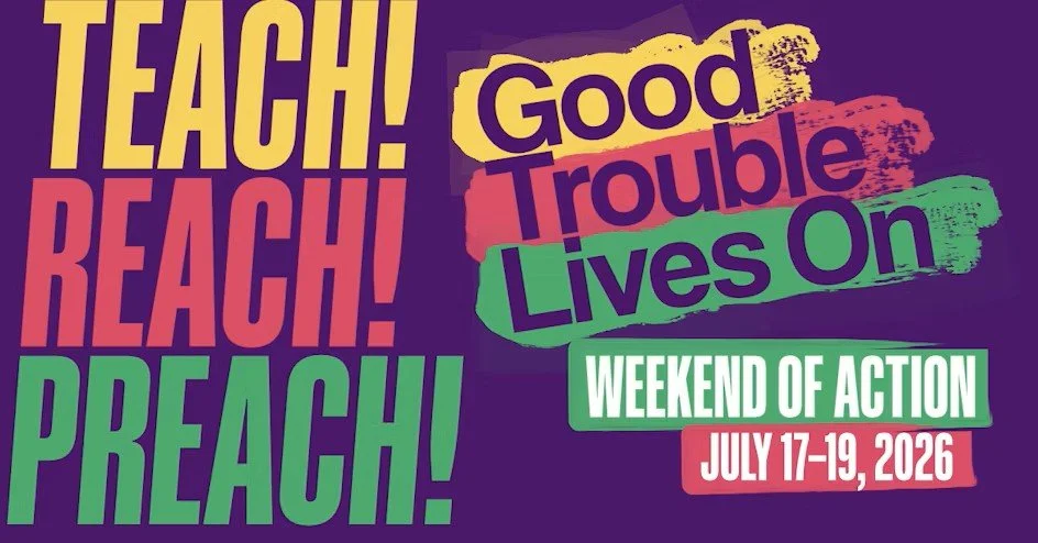 Good Trouble Lives On Rally – Indivisible Roseville
