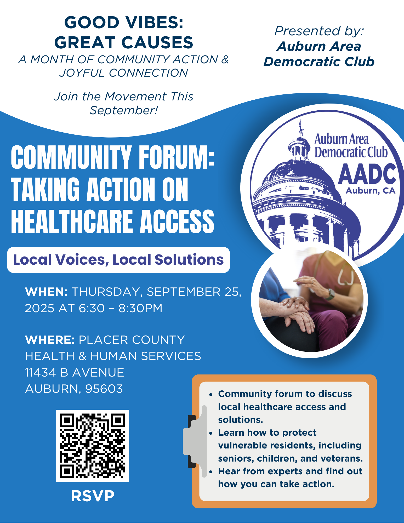 AADC - Taking Action on Healthcare Access: Local Voices, Local Solutions
