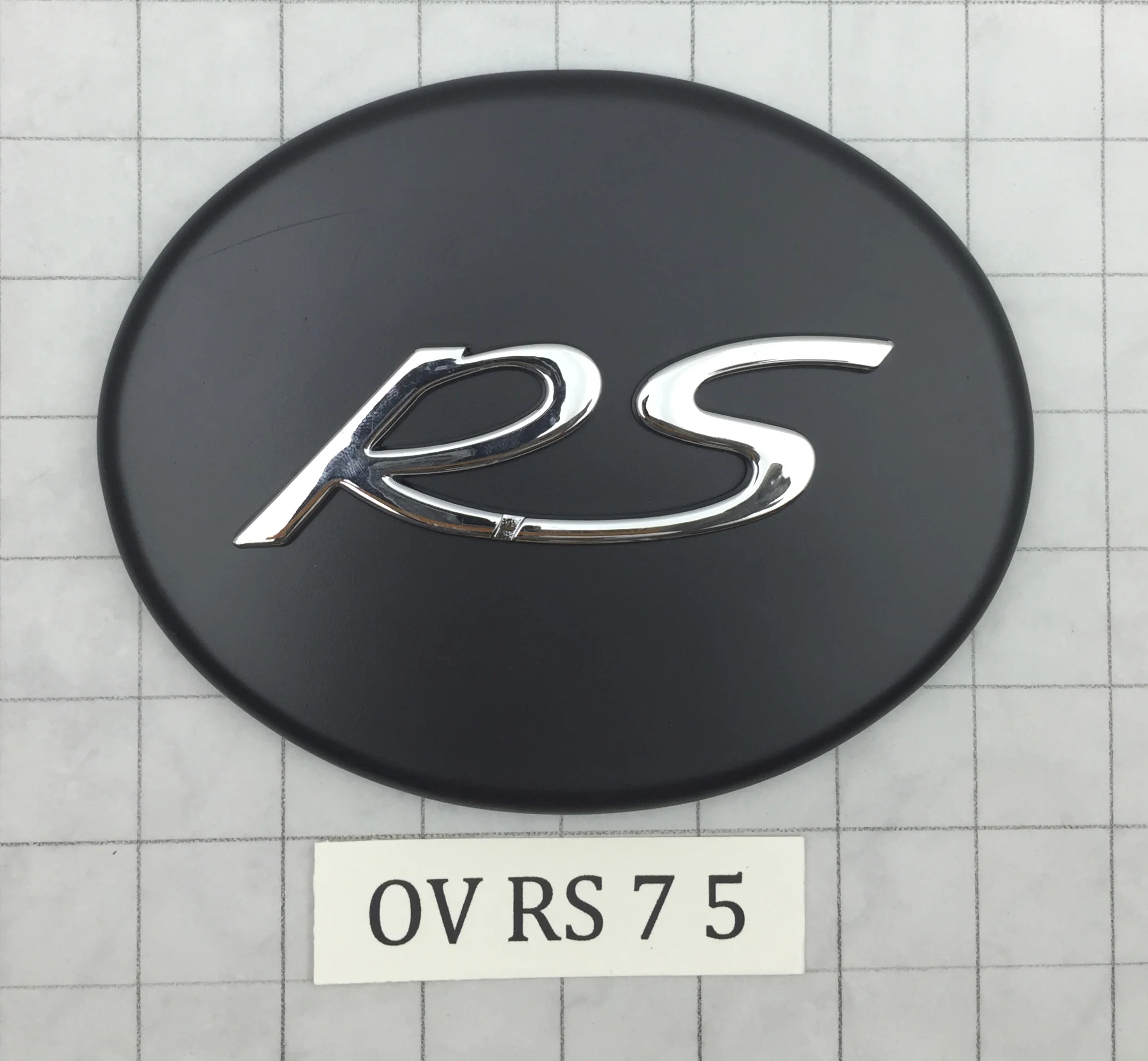 OV RS 7 5 Hyundai Emblem cover 7" x 5"