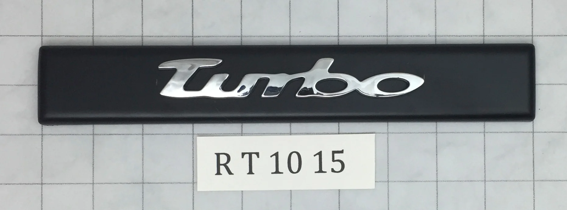 R T 10 15 Rear Car Model cover Rectangular 10" x 1.5"