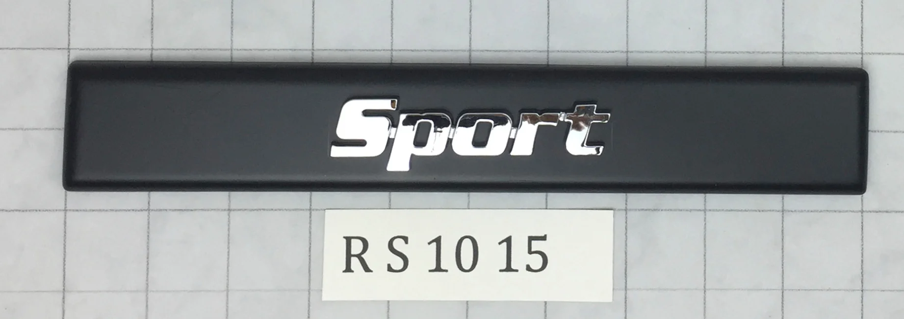 R S 10 15 Rear Car Model cover Rectangular 10 " x 1.5"