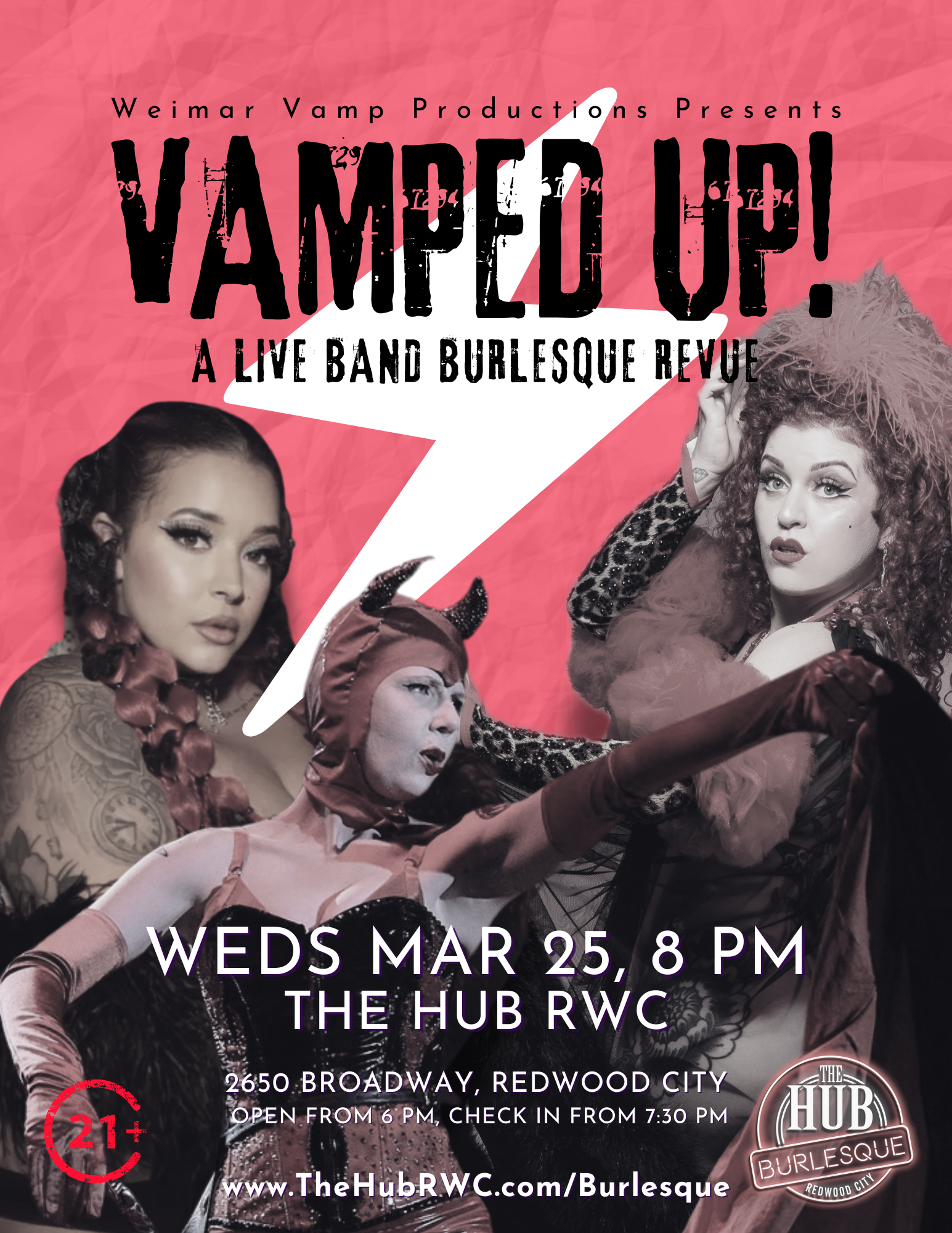 Vamped Up! A live band burlesque revue