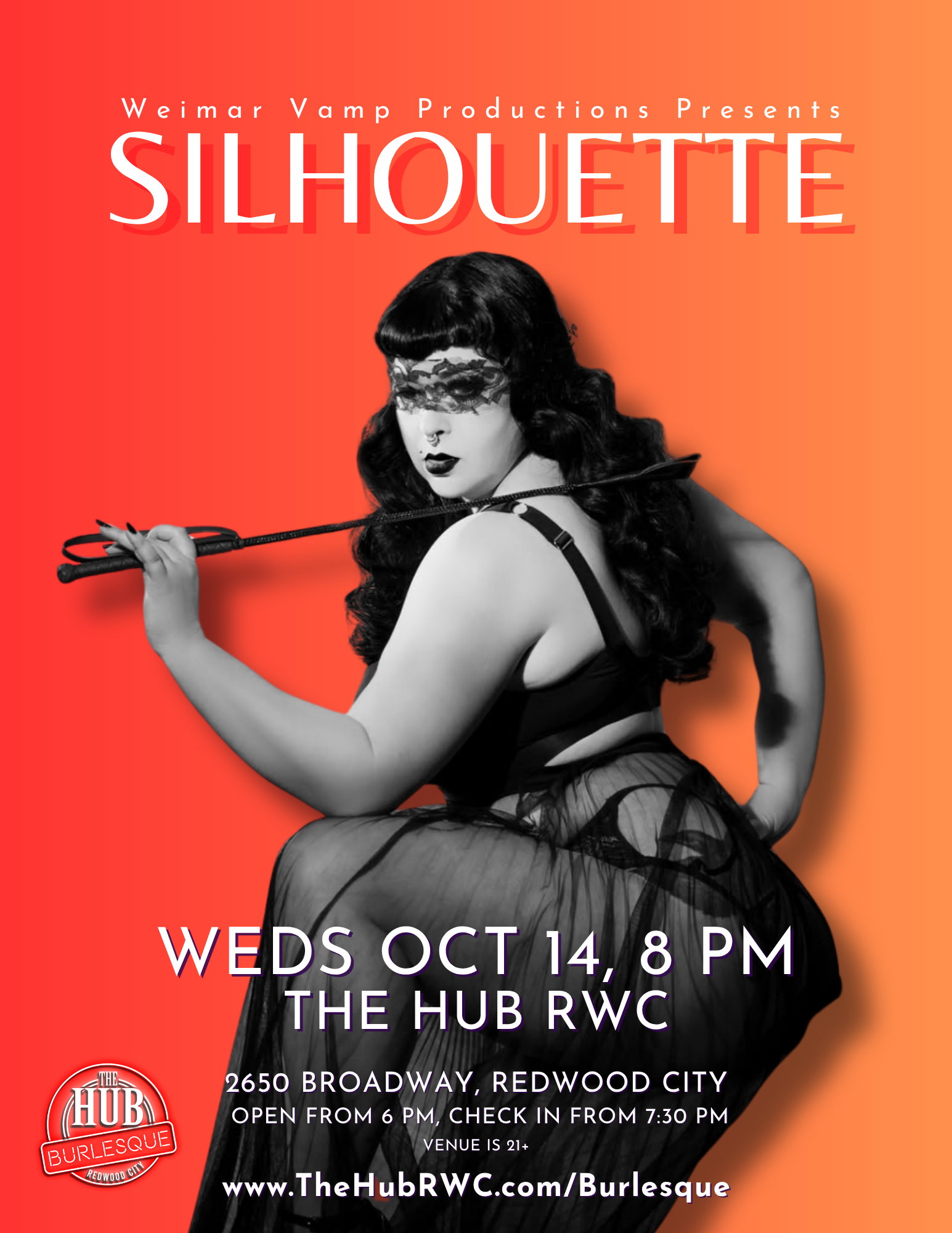 Silhouette: Burlesque and Drag in Redwood City