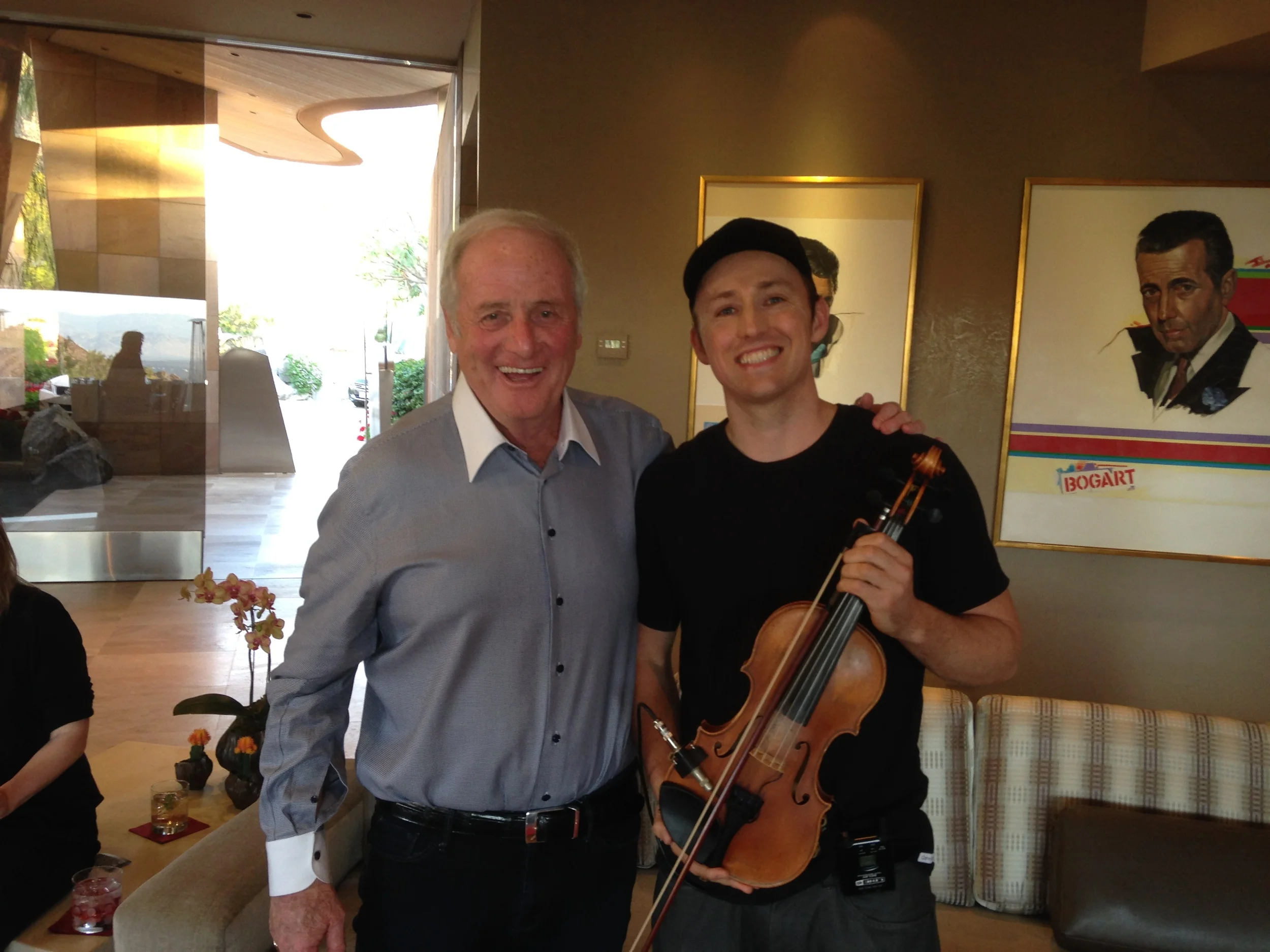  joshvietti.com | Josh Vietti Violinist | Hip-Hop and Pop Violin Music | Southern California Musician |&nbsp;With Jerry Weintraub in Palm Desert 