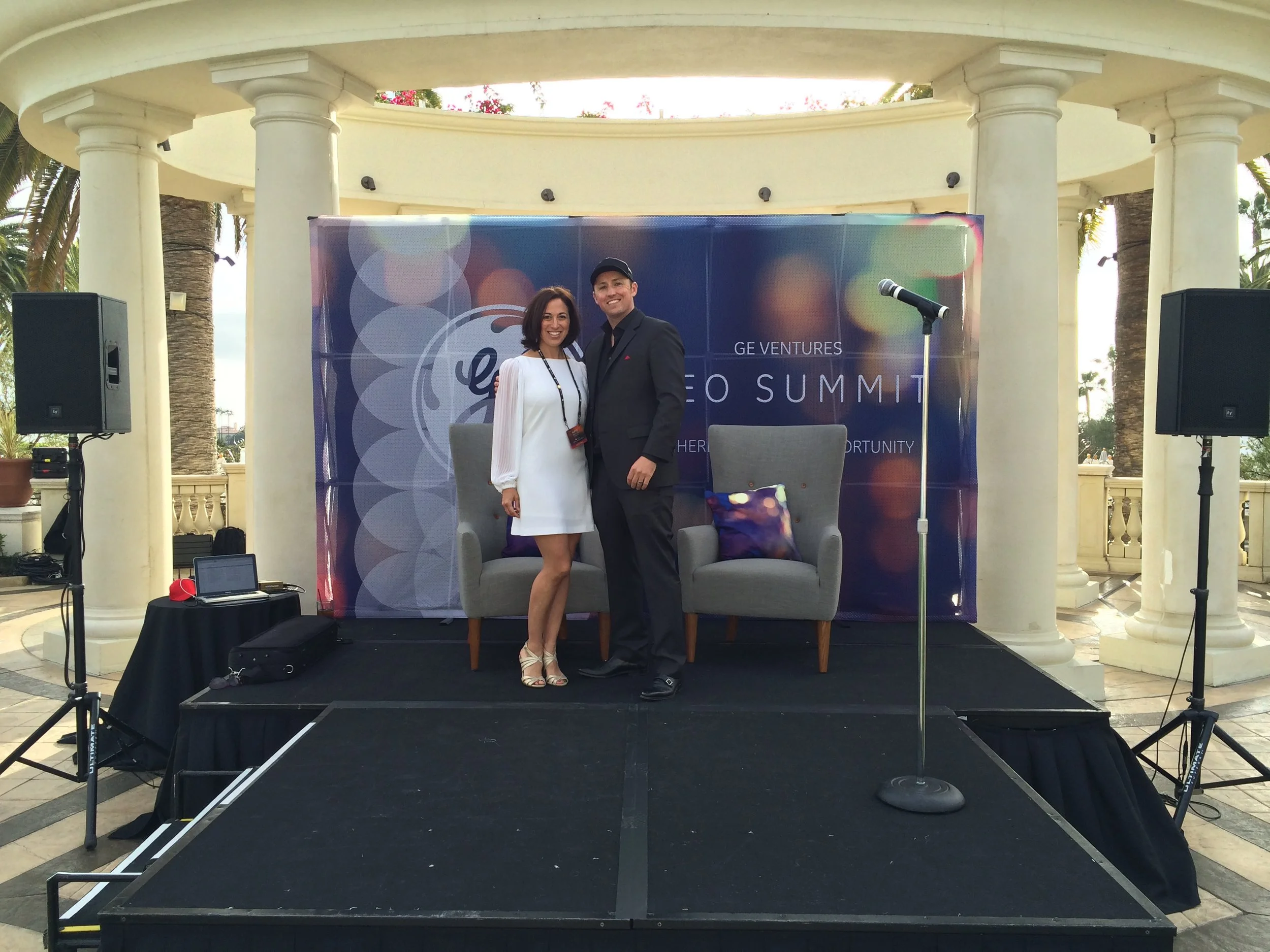 Josh Vietti at GE Ventures CEO Summit at St. Regis Monarch Beach, CA.