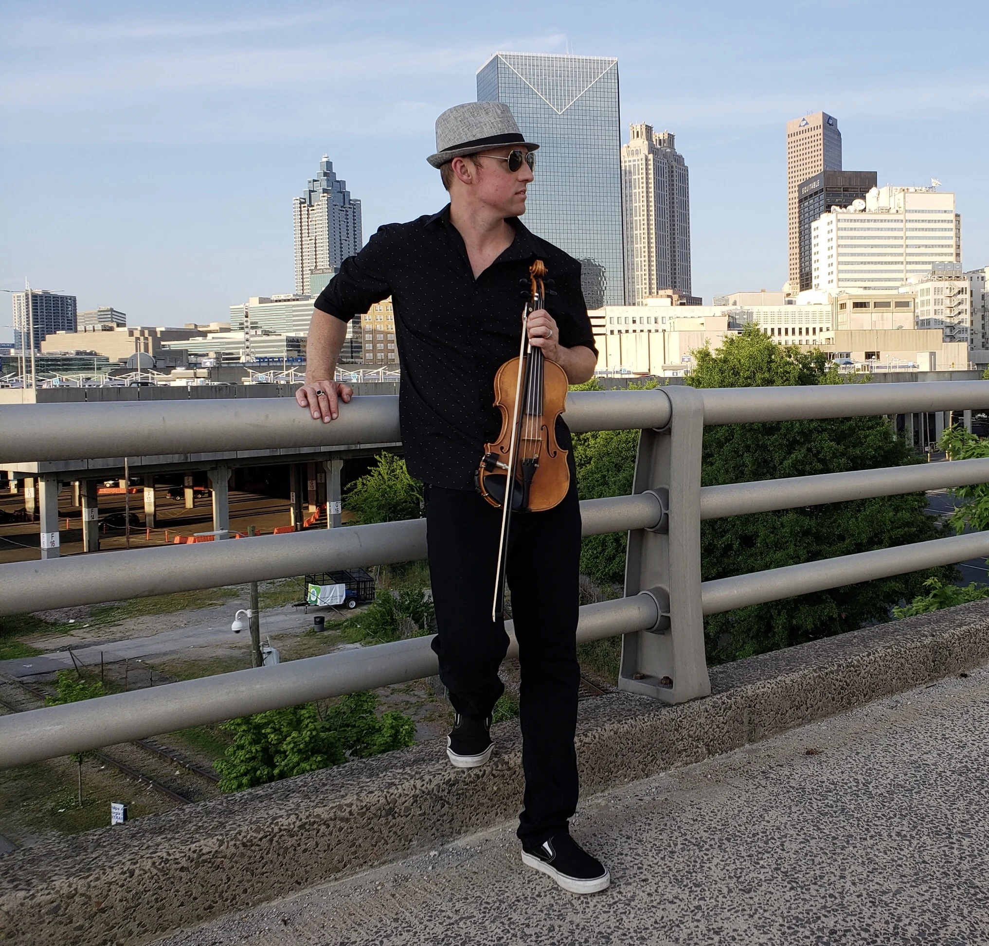 Photo of Josh Vietti in Downtown Atlanta, GA.