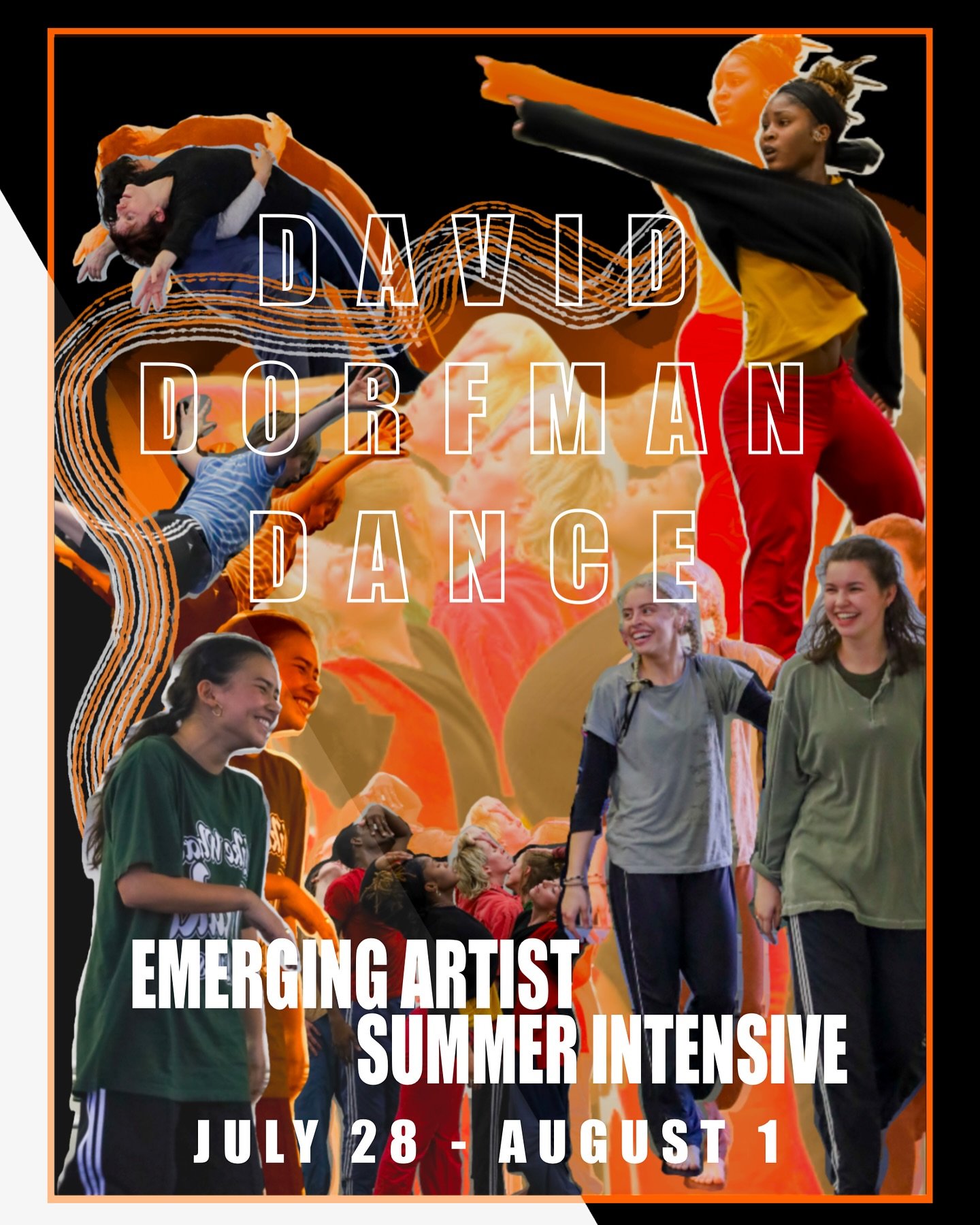 DDD 2024 Emerging Artist Summer Intensive Teaching Lineup: 

DDD Company Members David Dorfman, Lily Gelfand, Kashia Kancey, Nik Owens, Diamond Laurant, Claudia Lynn Rightmire and Guest Artists Michaela Ellingson and Lisa Race will join you for an un